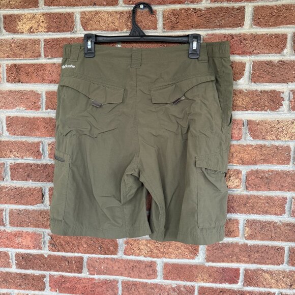 columbia mens shorts * size 36 * zippered pockets * sun protection * omni shade - Picture 5 of 8